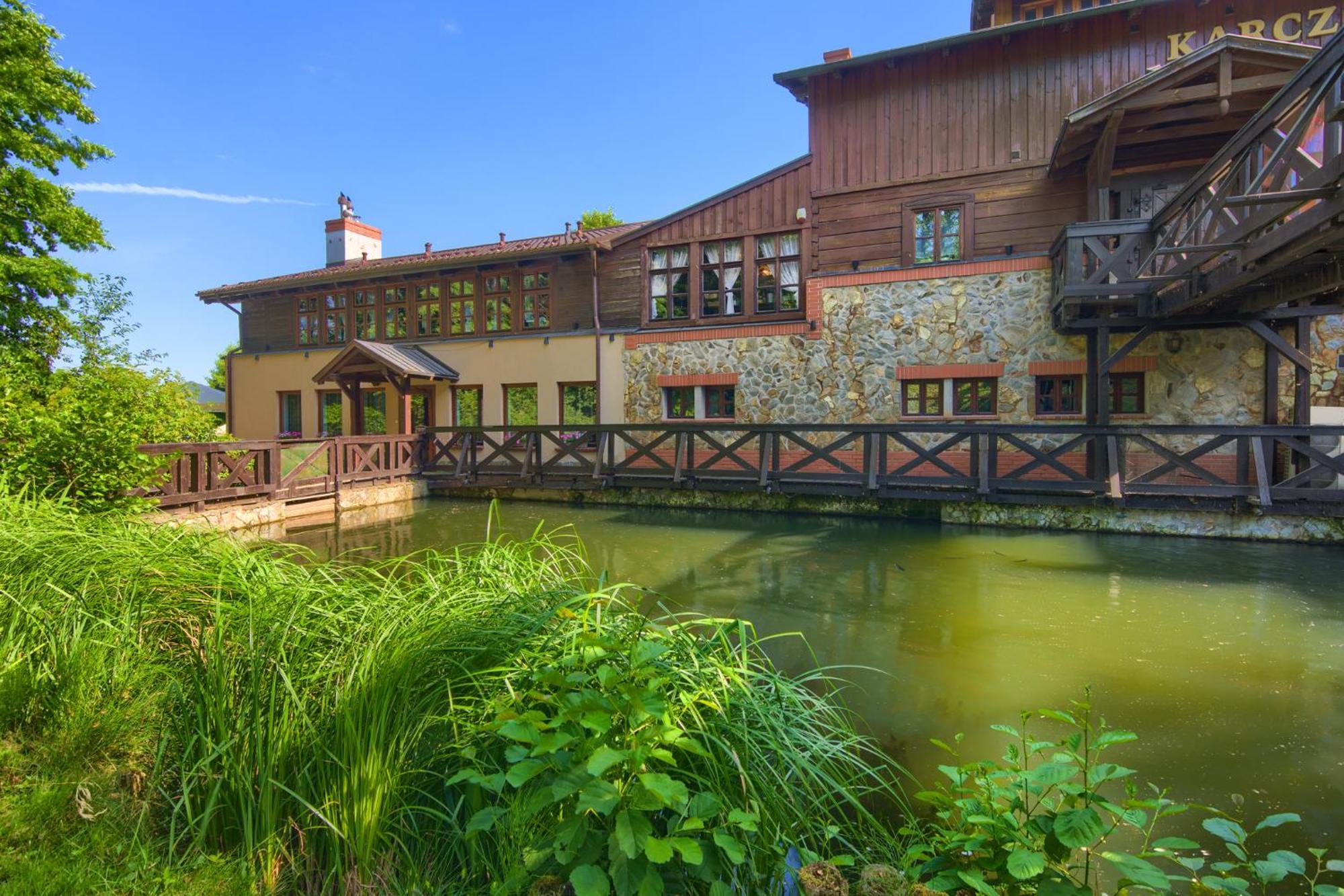 Hotel Dworek Wapionka Górzno 外观 照片